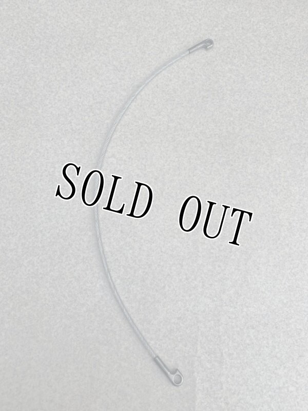 画像2: 米軍放出品 RIFLE セキュリティ ワイヤー (2)