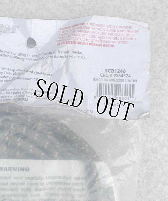 画像5: 米軍放出品 Brigade QM カモバンジー コード (5)