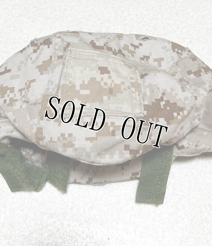 画像2: 希少‼︎米軍海兵隊実物 USMC  LWH ライトウェイトヘルメット  ウッドランドマーパット・デザート リバーシブルヘルメットカバー (2)