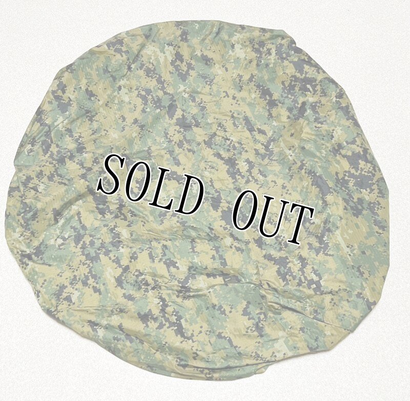 画像1: 米軍放出品 ウッドランドマーパット バックパック レインカバー/タイヤカバー (1)