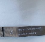 画像7: 米軍実物 US ARMY BLACK RIGGER'S BELT NSN: 8415-01-480-0465 SIZE 44  (7)