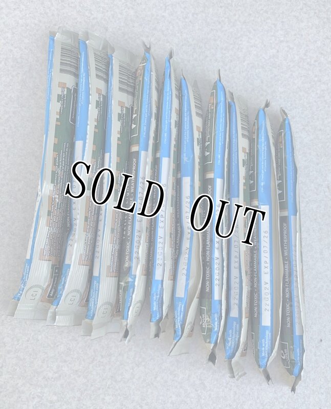 画像3: 米軍実物 CYALUME CHEMLIGHT ステック (ブルー)12HR 10本 (3)