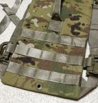 画像4: 米軍実物 ハイドレーションシ ステム  バッグのみ カラビナ付 マルチカム (4)