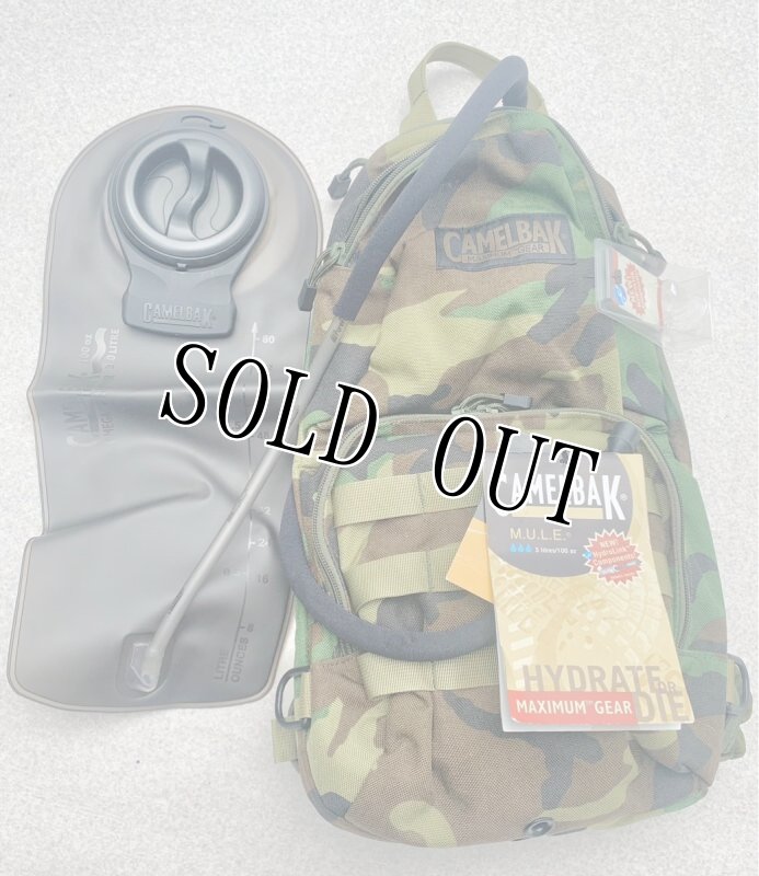 画像5:  米軍放出品 Camelbak マキシマムギア M.U.L.E ウッドランド.Oldgen.NSW.CAG.USMC (5)
