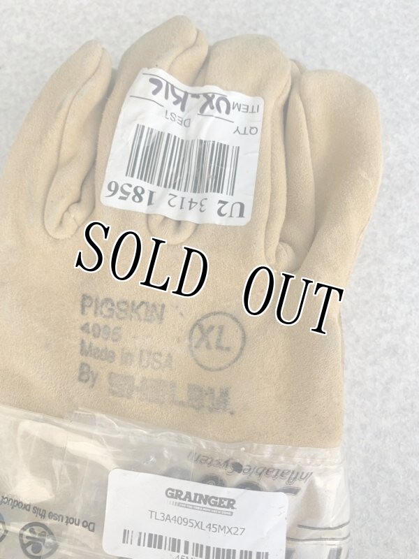 画像5: 米軍放出品 Welding Gloves: Wing Thumb, Pigskin XL (5)