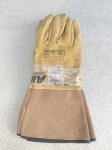 画像1: 米軍放出品 Welding Gloves: Wing Thumb, Pigskin XL (1)