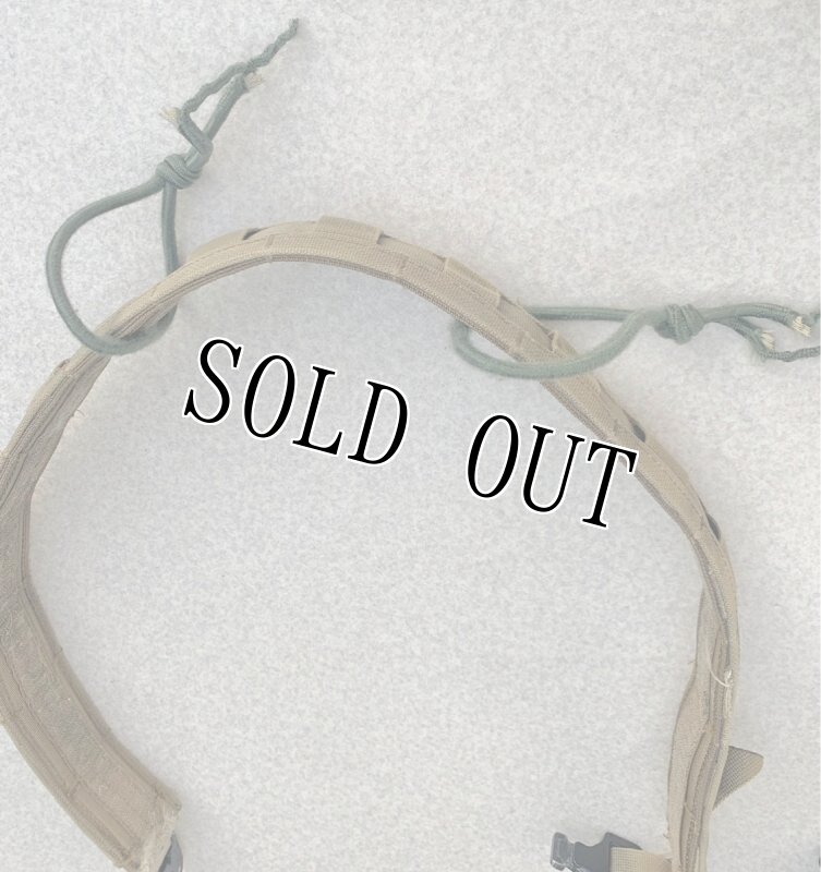 画像8: 海兵隊実物 オードナンス製 MOLLE SYSTEM    タクティカル ガンファイターベルト コヨーテ SMALL (8)