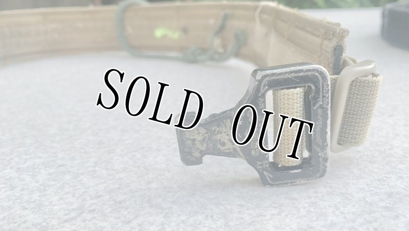 画像7: 海兵隊実物 オードナンス製 MOLLE SYSTEM    タクティカル ガンファイターベルト コヨーテ SMALL (7)