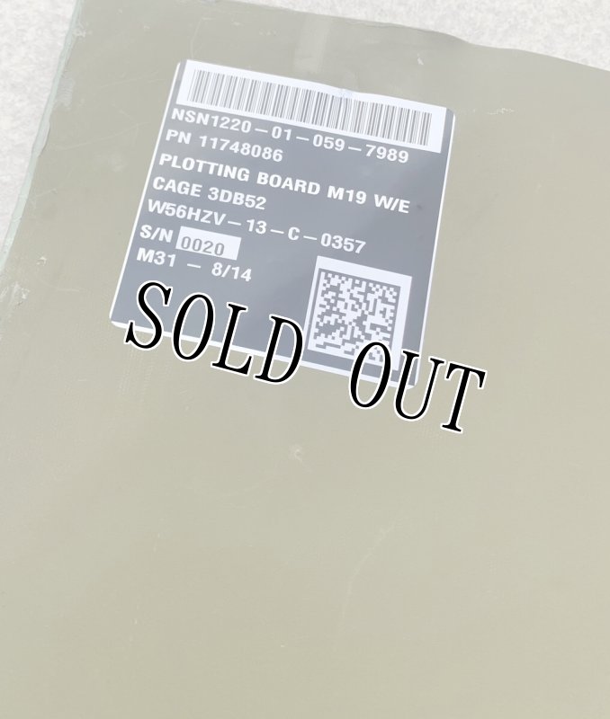 画像3: 米軍放出品 US ARMY プロッティングボード M19 FOR INDIRECT FIRE (3)