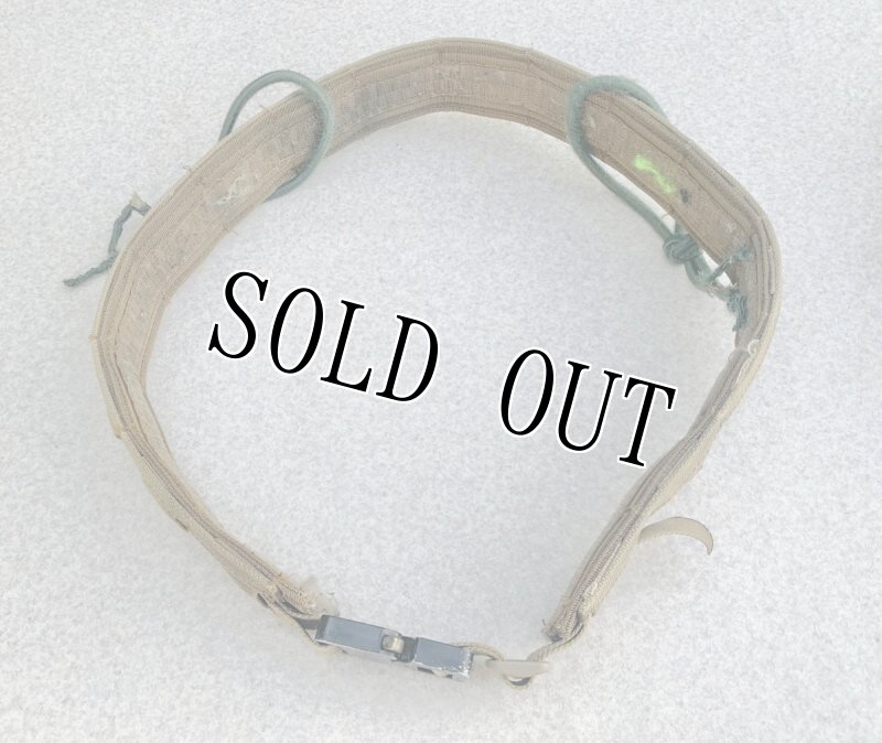 画像4: 海兵隊実物 オードナンス製 MOLLE SYSTEM    タクティカル ガンファイターベルト コヨーテ SMALL (4)