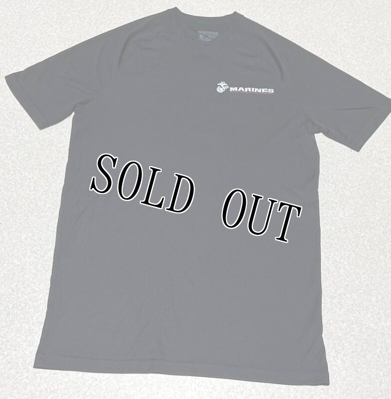 画像2: 海兵隊実物 USMC オフィシャル Tシャツ MEDIUM BLACK (2)