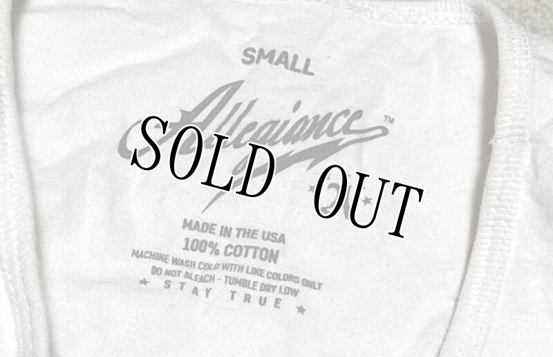 画像6: 米軍放出品 ALLEGIANCE タンクトップ  SMALL (6)