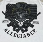 画像2: 米軍放出品　ALLEGIANCE　タンクトップ　 SMALL (2)