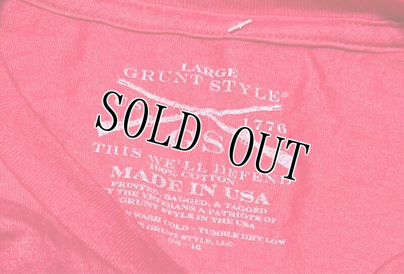 画像3: 米軍放出品 GRUNT STYLE  Tシャツ LARGE (3)