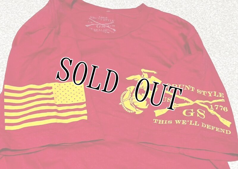 画像2: 米軍放出品 GRUNT STYLE  Tシャツ LARGE (2)