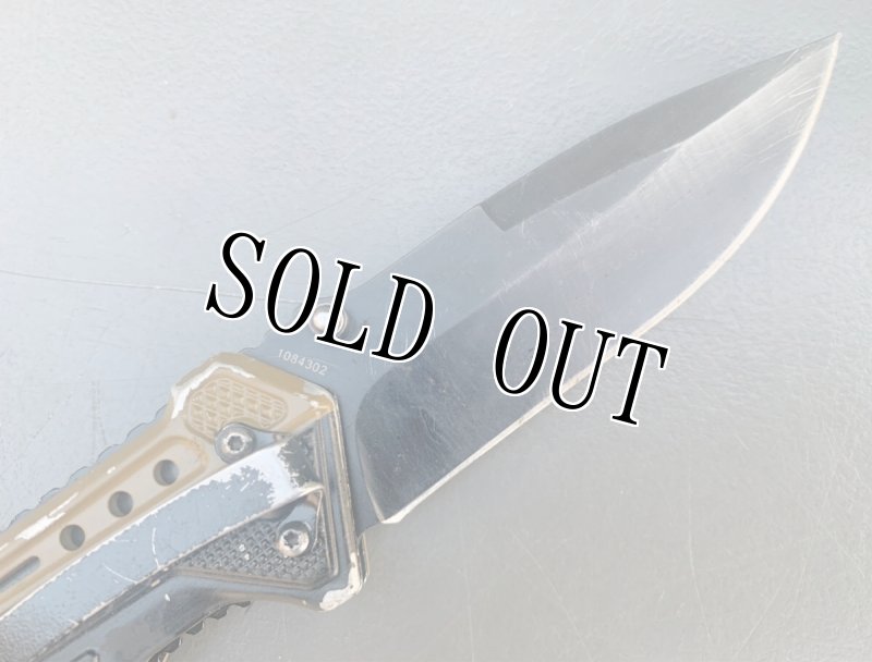 画像4: 海兵隊放出品 Smith&Wesson   フォールディングナイフ タント ライナーロック (4)