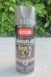 画像1: 米軍放出品 KRYLON ペイントスプレー Olive Olivo オリーブ　 (1)