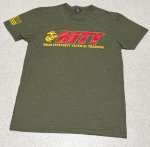 画像1: 米軍放出品　USMC HITT　 Tシャツ　MEDIUM (1)