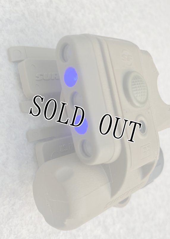 画像7: 米軍実物 SUREFIRE ヘルメットライト ブルー/ホワイト/ IR (7)