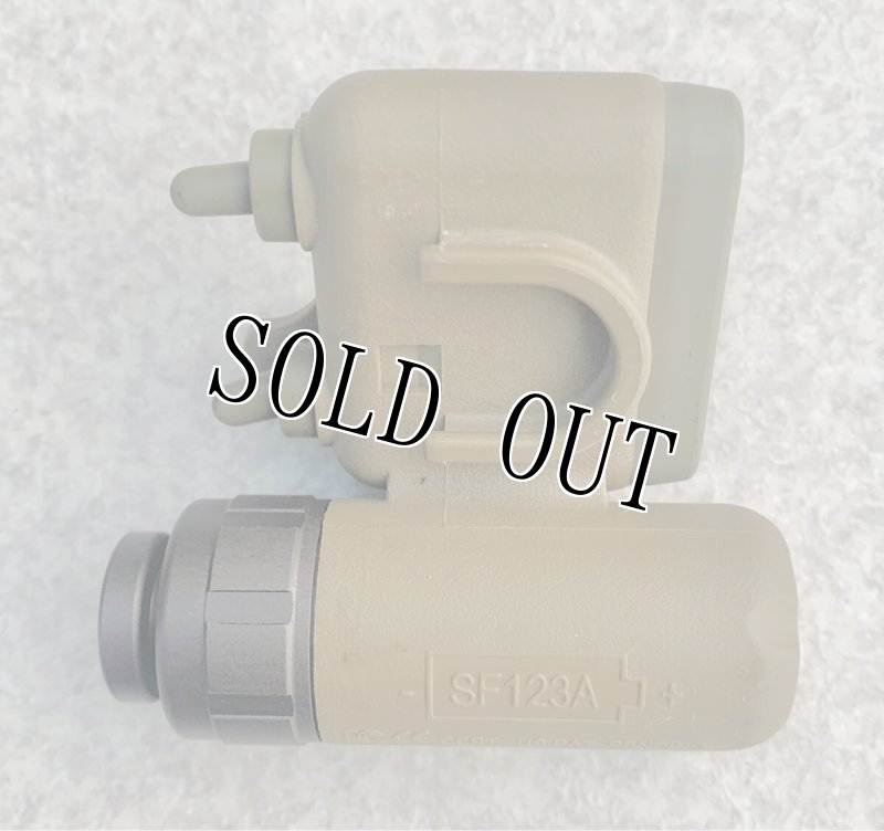 画像4: 米軍実物 SUREFIRE ヘルメットライト ブルー/ホワイト/ IR (4)