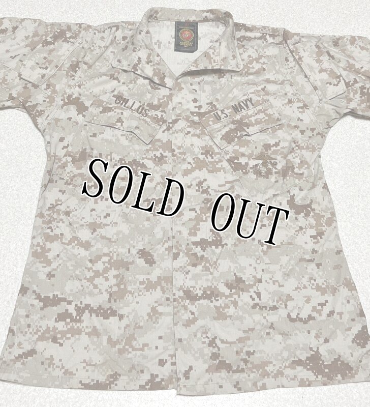画像2: 米軍実物,US NAVY　デザートマーパット　ジャケット　35R (2)