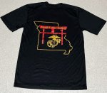 画像3: 米軍放出品　USMC MARINES OF THE OZARK　MTIC　Tシャツ　SMALL (3)