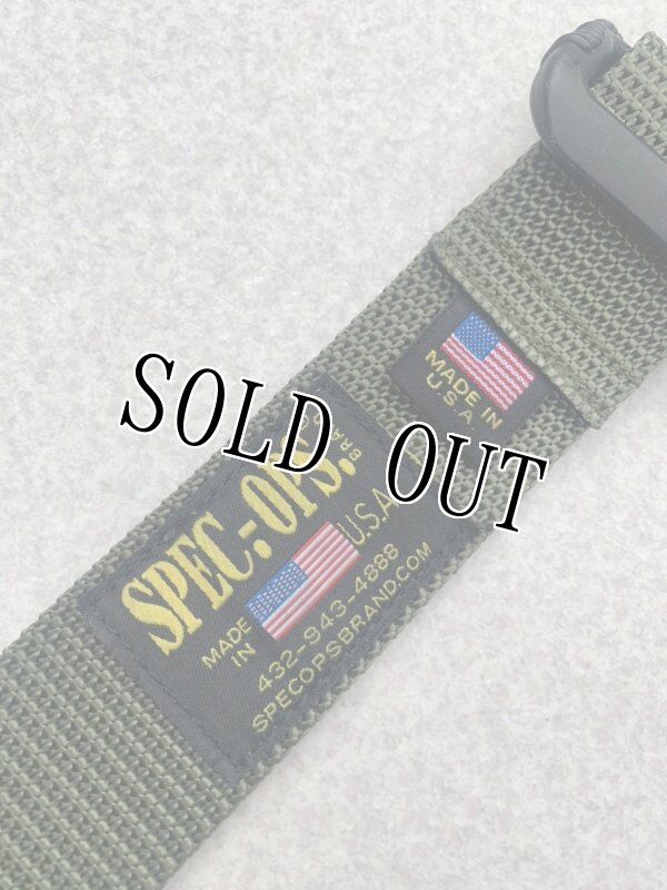 画像3: 米軍放出品 SPEC-OPS   BDU ナイロン ウェブベルト OD (3)