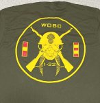 画像4: 米軍放出品　USMC  WOBC Tシャツ　LARGE (4)