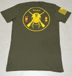 画像3: 米軍放出品　USMC  WOBC Tシャツ　LARGE (3)