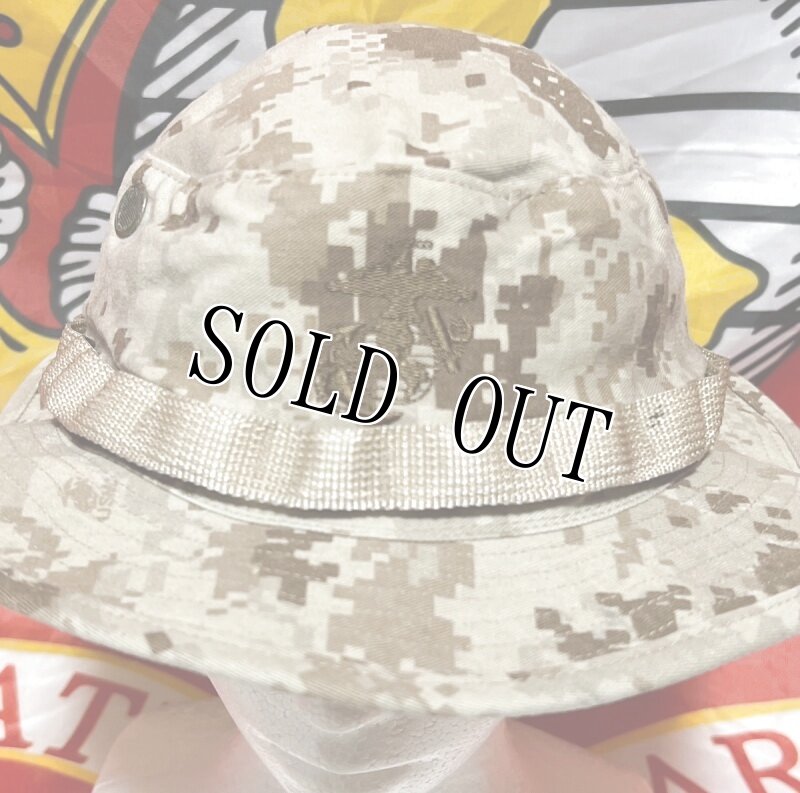 画像2: 米軍実物 デザートマーパットブーニーハット X LARGE (2)