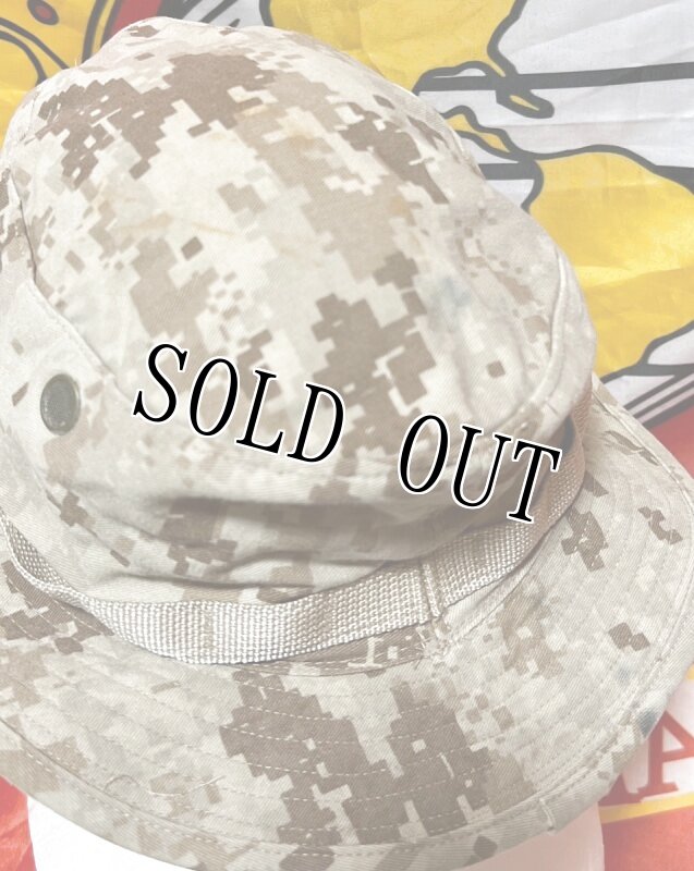 画像4: 米軍実物 デザートマーパットブーニーハット X LARGE (4)