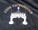 画像4: 米軍放出品　USNS VICTORIOUS　Tシャツ　 (4)