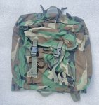 画像1: 米軍実物 ウッドランド MOLLE パトロールパック バックパック (1)