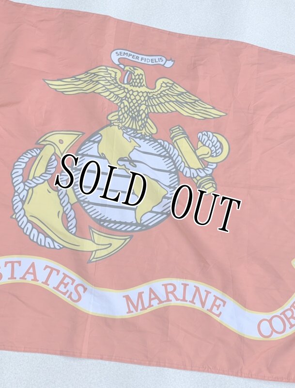 画像2: 米軍放出品 USMC イーグルアンカー フラッグ (2)