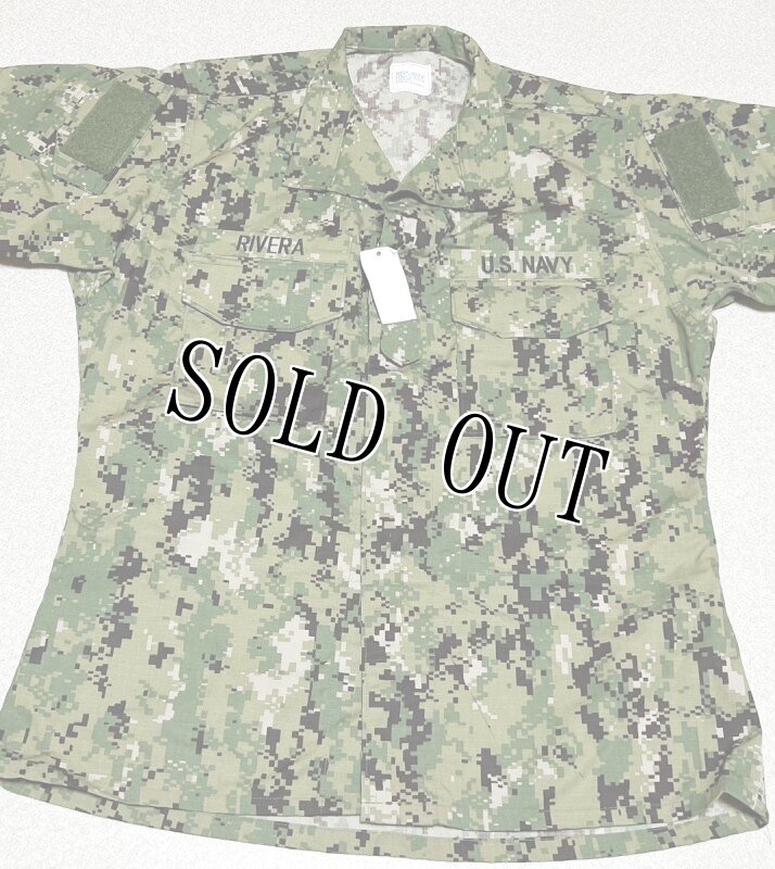 画像6: 米軍実物,US NAVY,　AOR2　NUW　迷彩ジャケット/パンツセット　TYPEIII　MEDIUM-REGULAR (6)