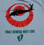 画像4: 米軍放出品 USAF PEDRO RESCUE　Tシャツ　MEDIUM (4)