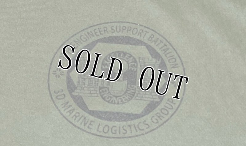 画像4: 米軍放出品　USMC　9TH ESB　 Tシャツ　LARGE (4)