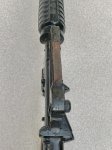 画像18: 米軍実物 COLT Rubber TRAINING RIFLE M16A2  T 07 83B　 (18)