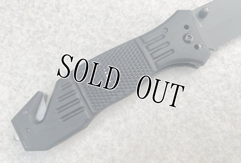 画像5: 海兵隊放出品 Smith&Wesson   フォールディング レスキュー ナイフ (5)