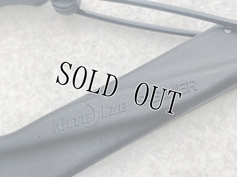 画像4: 米軍放出品 NITEIZE(ナイトアイズ) エスビナープラスチック #8 ブラック 廃盤品 (4)