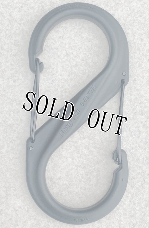 画像3: 米軍放出品 NITEIZE(ナイトアイズ) エスビナープラスチック #8 ブラック 廃盤品 (3)