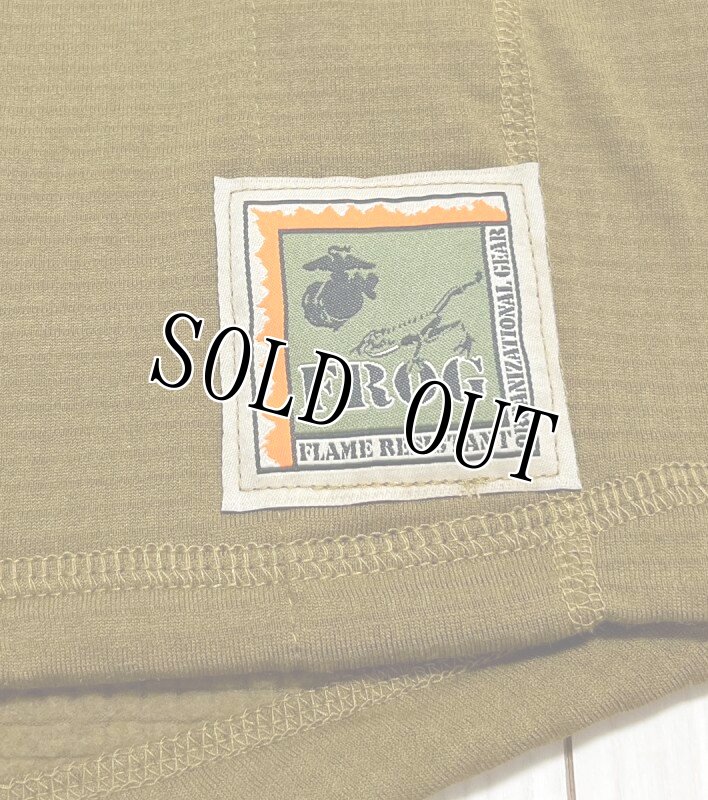 画像2: 海兵隊実物 FROG USMC ポーラテックフリース　コヨーテ　L-REGULAR (2)