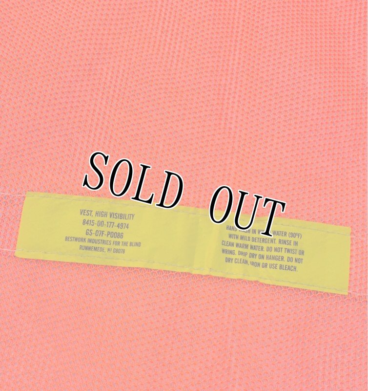 画像5: 海兵隊実物 高強度反射 リフレクション ベスト  (5)