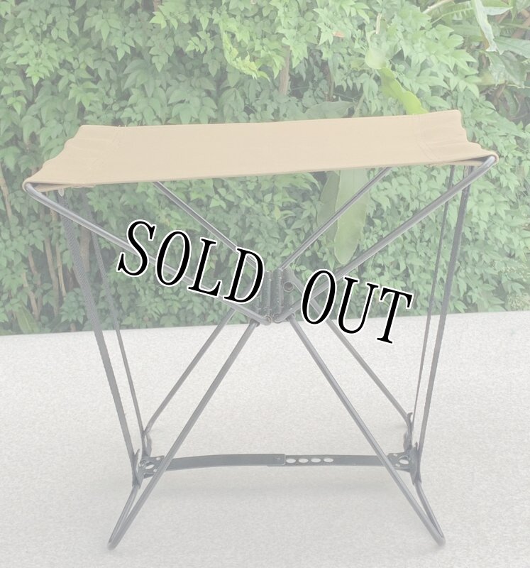 画像3: 海兵隊実物 官給品 フォールディングス チェアー コヨーテ (3)