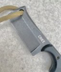 画像8: 米軍放出品  CRKT Folts Minimalist Cleaver Neck   ナイフツール (8)