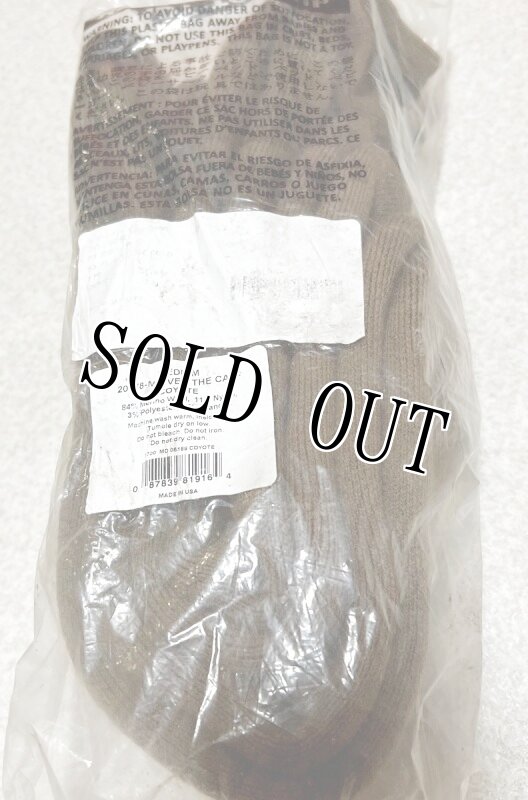 画像2: 海兵隊実物 ブーツ ソックス 2P コヨーテ MEDIUM (2)