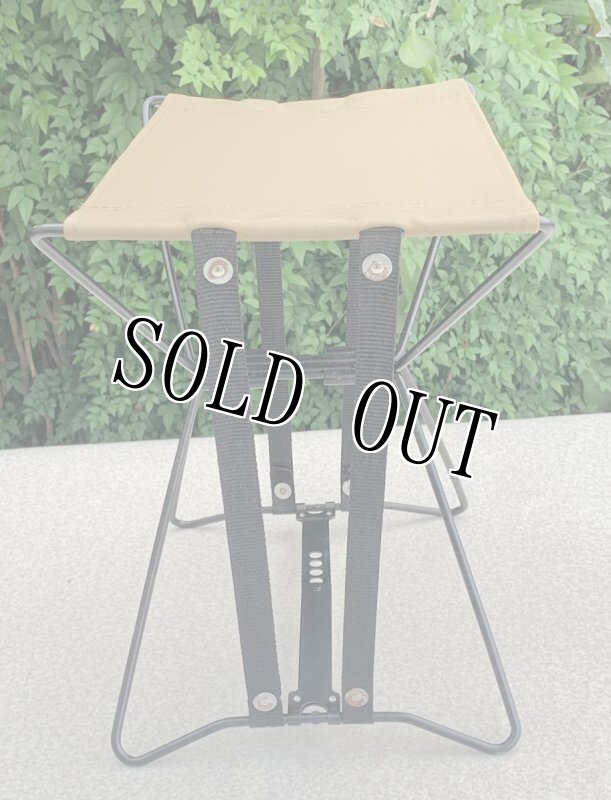 画像4: 海兵隊実物 官給品 フォールディングス チェアー コヨーテ (4)