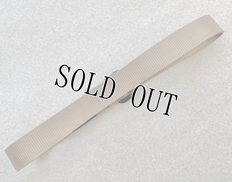 画像2: 米軍放出品 SPEC-OPS  BETTER BDU ナイロン ウェブベルト タン  (2)