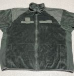 画像2: 米軍実物 JACKET,FLEECE COLD WEATHER(GENIII）  ポーラテックフリースジャケット　L-R (2)