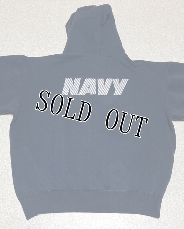 画像4: 米軍放出品 US NAVY スウェットパーカー MEDIUM (4)